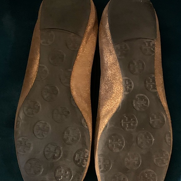 Bronze metallic Tory Burch flats size 7 - Picture 4 of 6